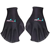 HAPPYX Guantes Acuáticos- Guantes Palmeados Piscina Guantes de Agua Natación Buceo Surf para Protección Hombres Mujeres…